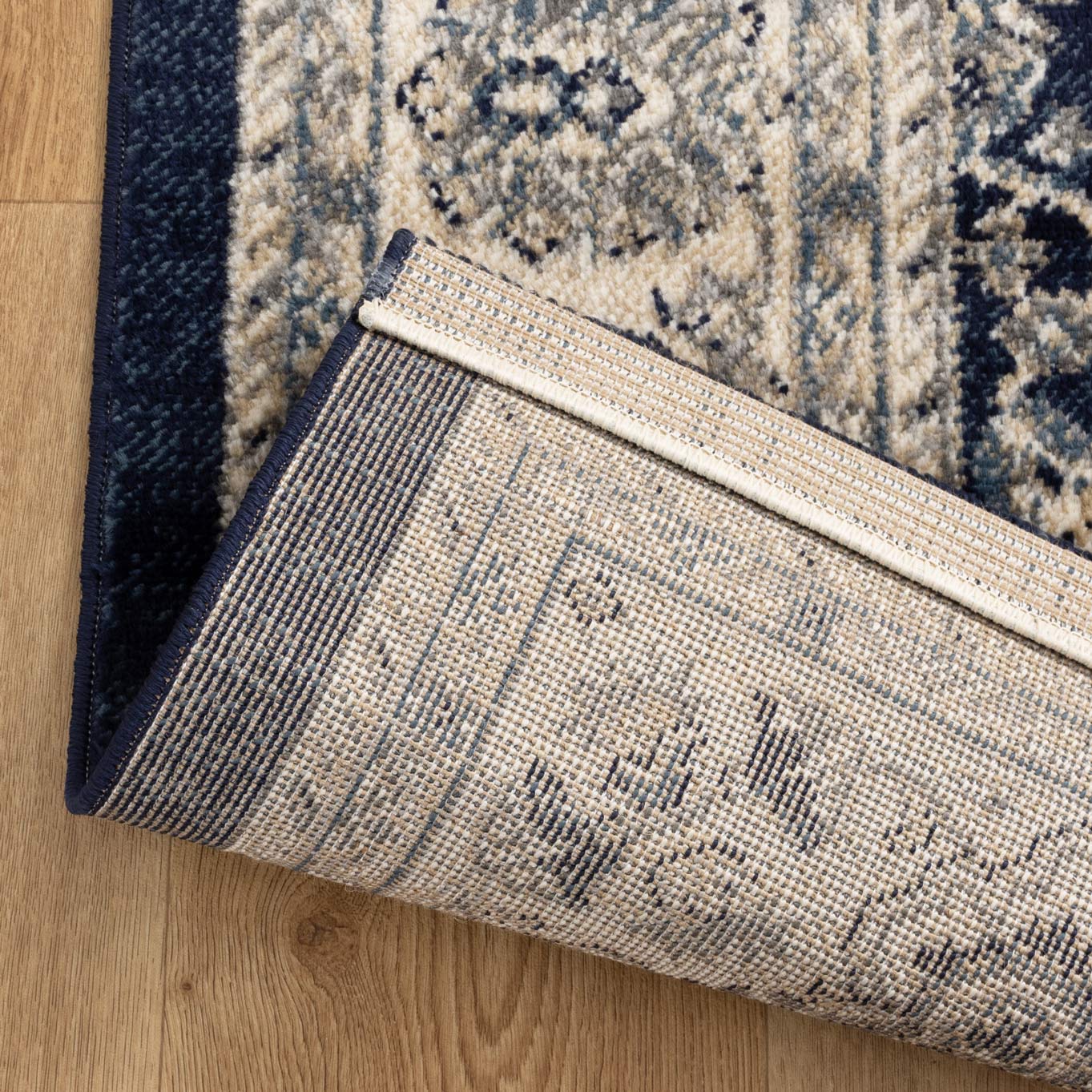 Arya Traditional in Navy Blue Rug