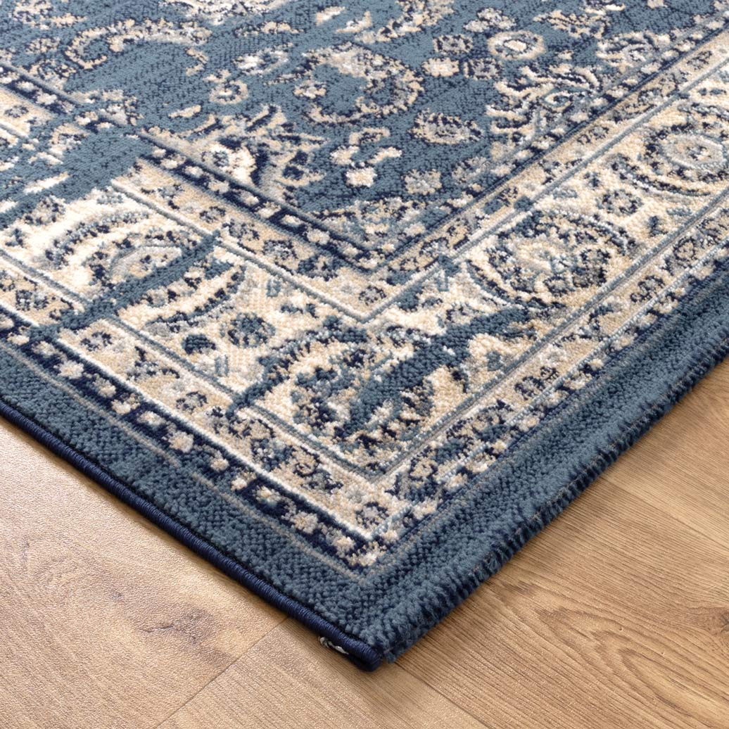 Arya Distressed in Forest Navy Rug