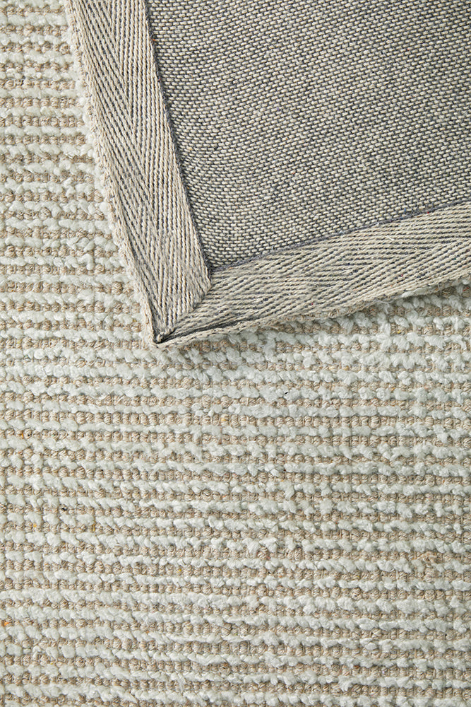 Allure Sky Cotton Rayon In Bule Rug