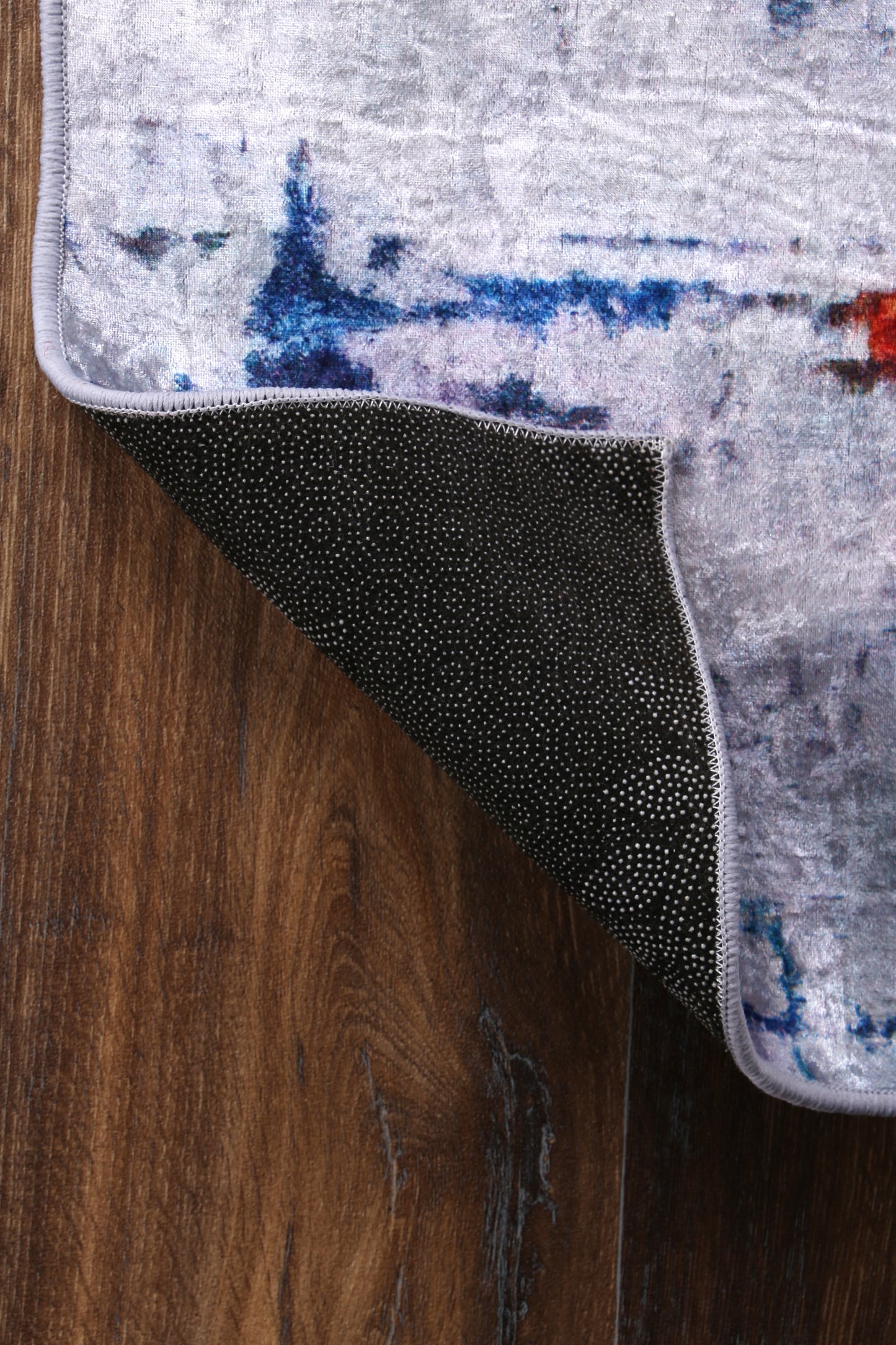 Angelic Painting Grey Non-Slip In Multi Rug