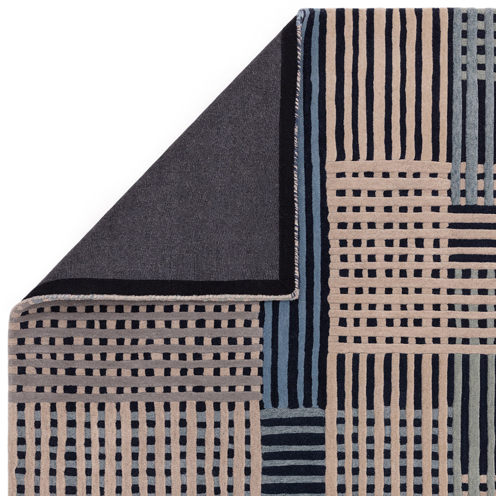 Asiatic Aspect In Blue Rug