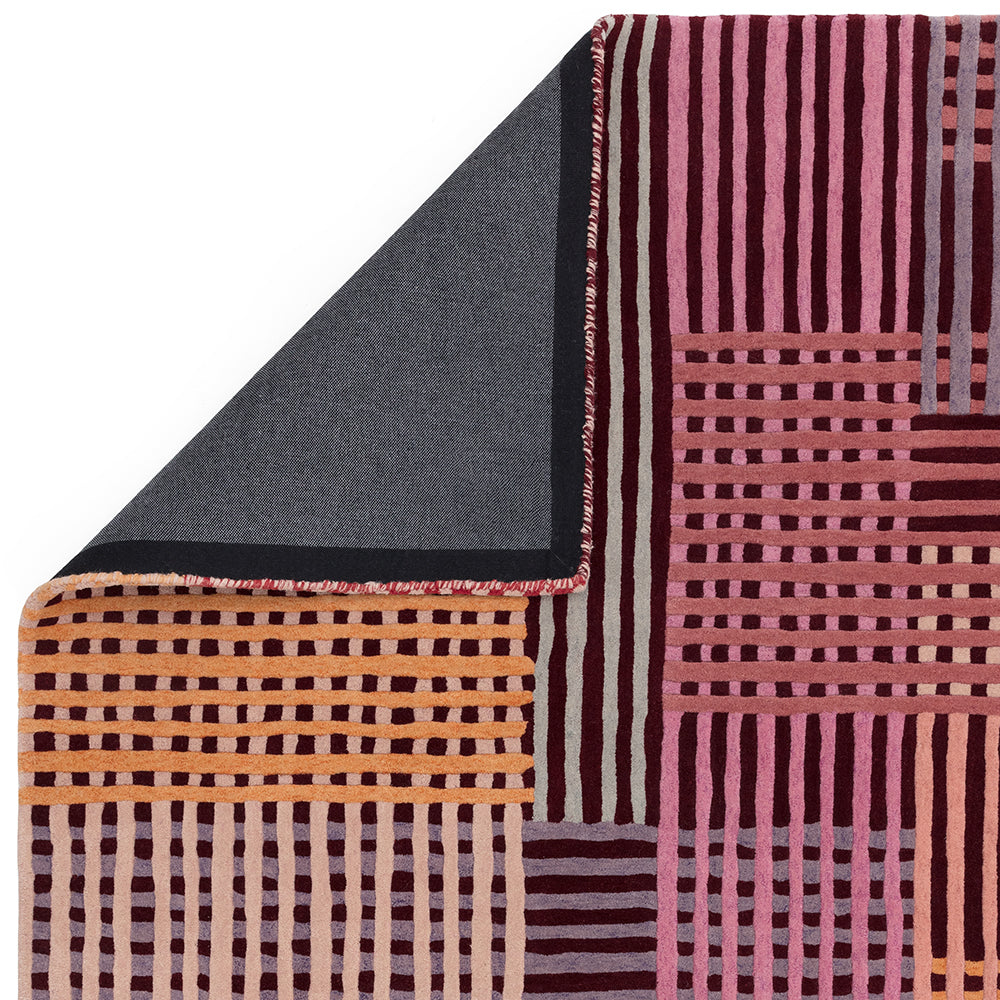 Asiatic Aspect In Red Rug