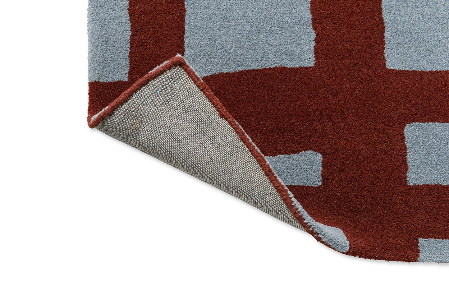 Scion Arlo - Brick 124103 In Brown Rug