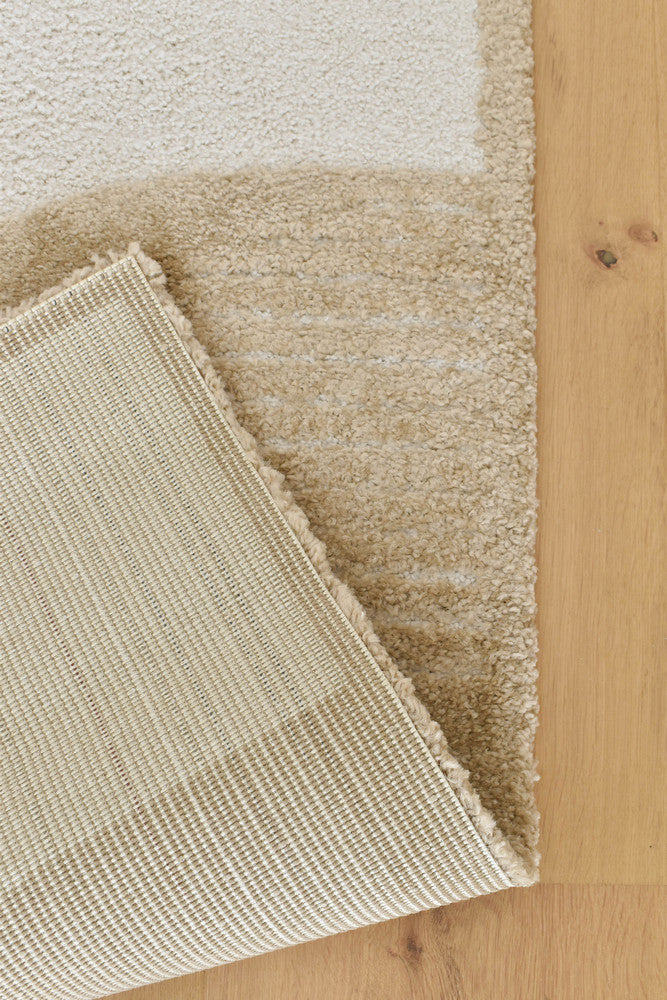 Coco Chestnut in Beige Colour Rug