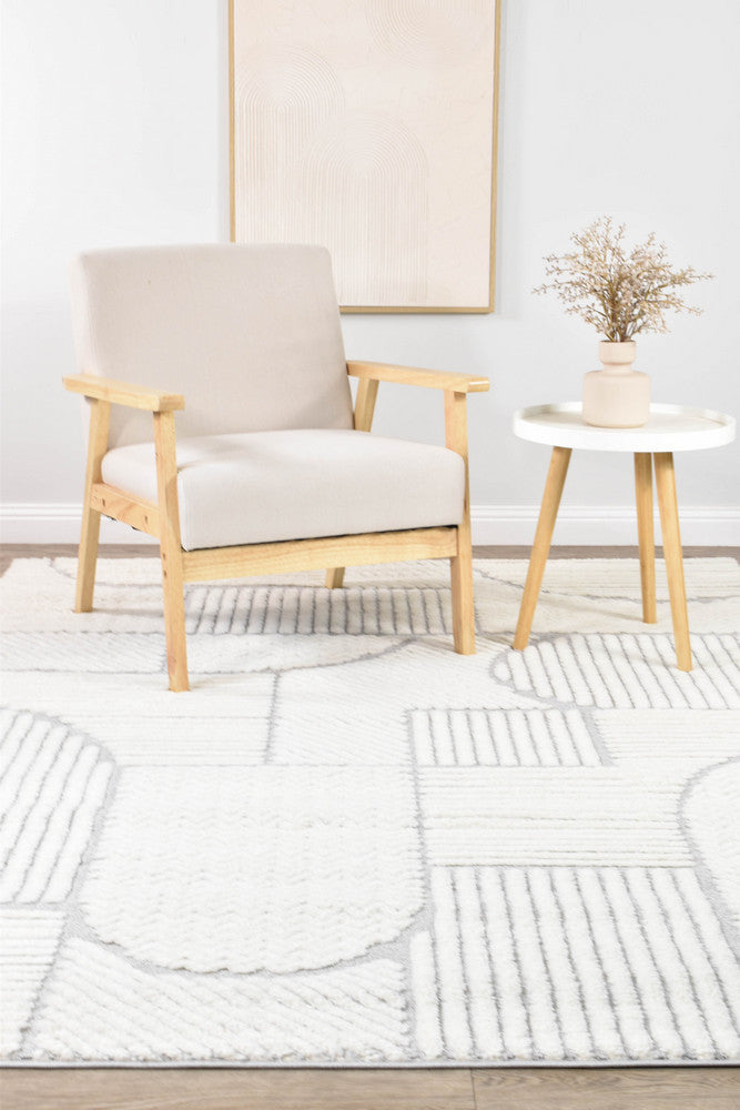 Colorado Geometric in Grey Rug