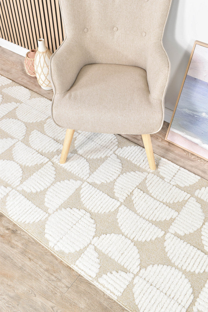 Colorado Geometric in Beige : Runner Rug