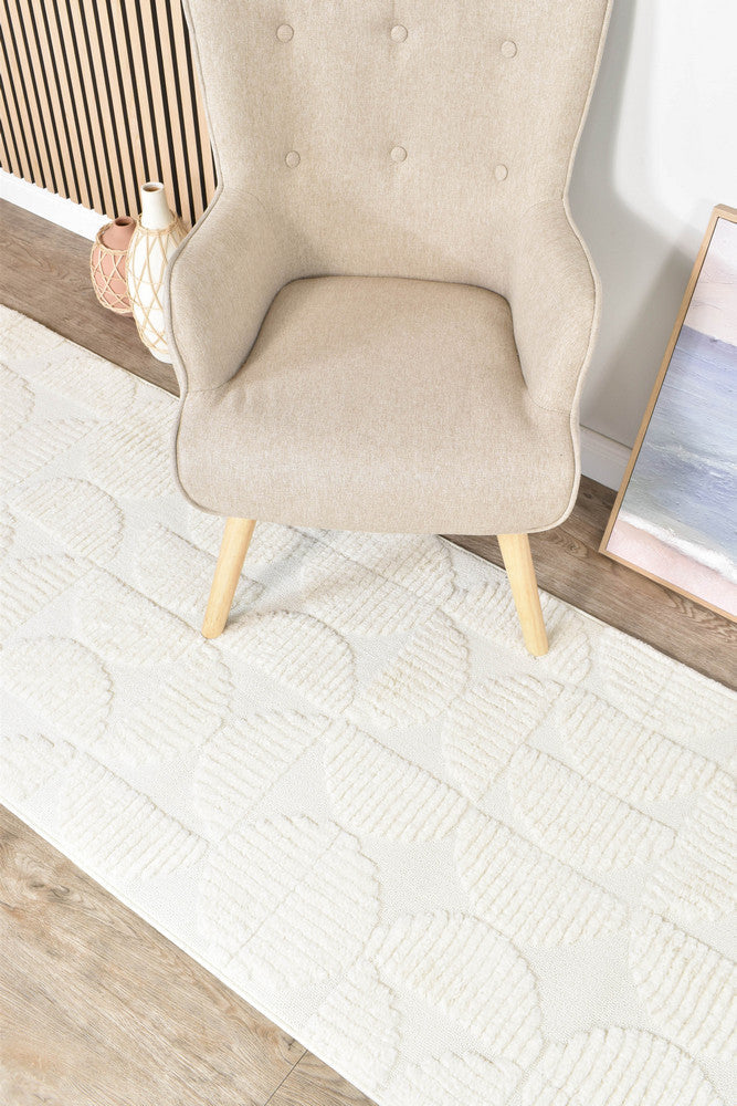 Colorado in Ivory : Runner Rug