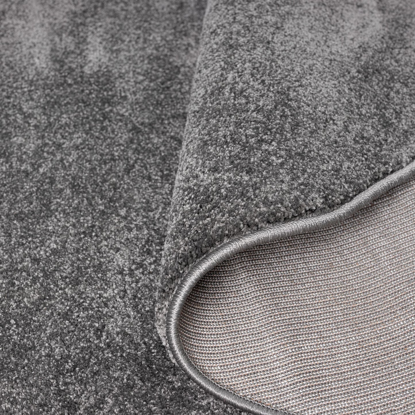 Europa Dark in Grey Colour : Round Rug