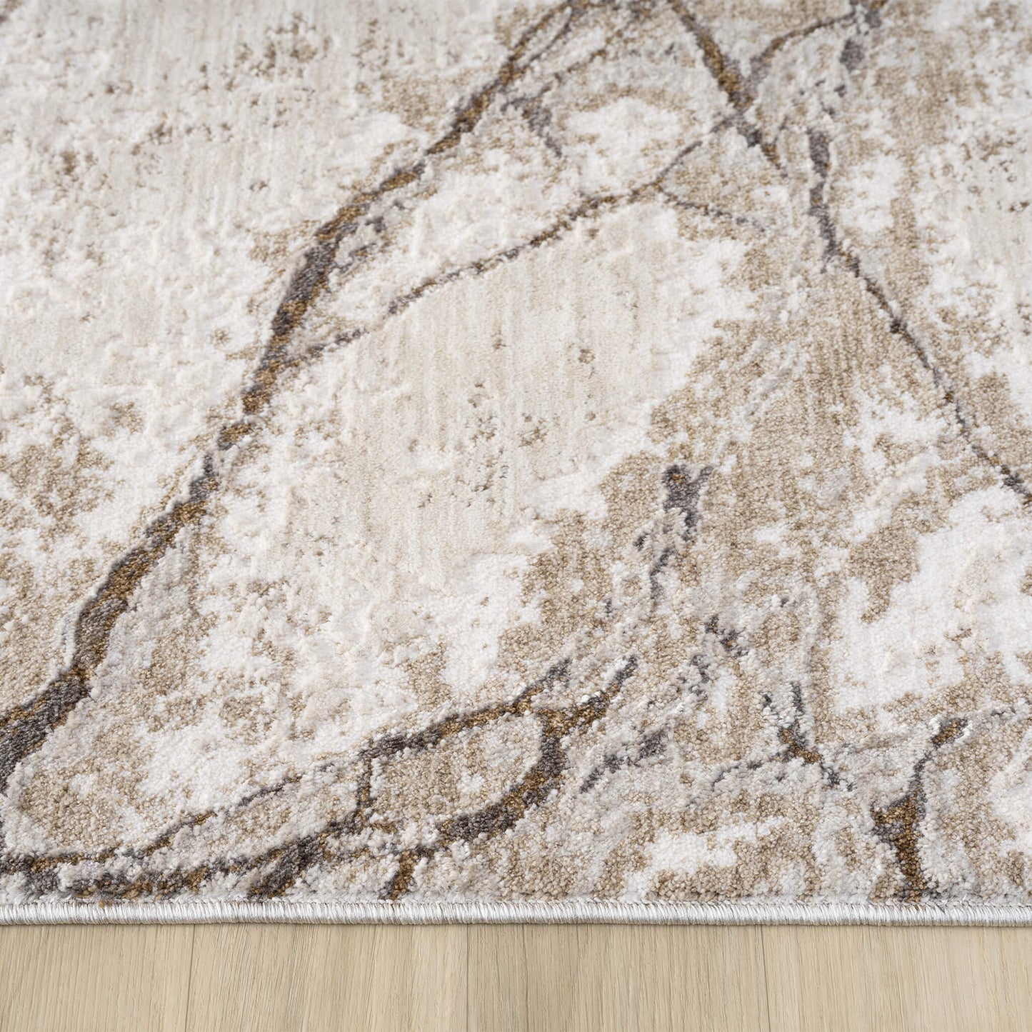 Glamour in Ivory Colour : Runner Rug