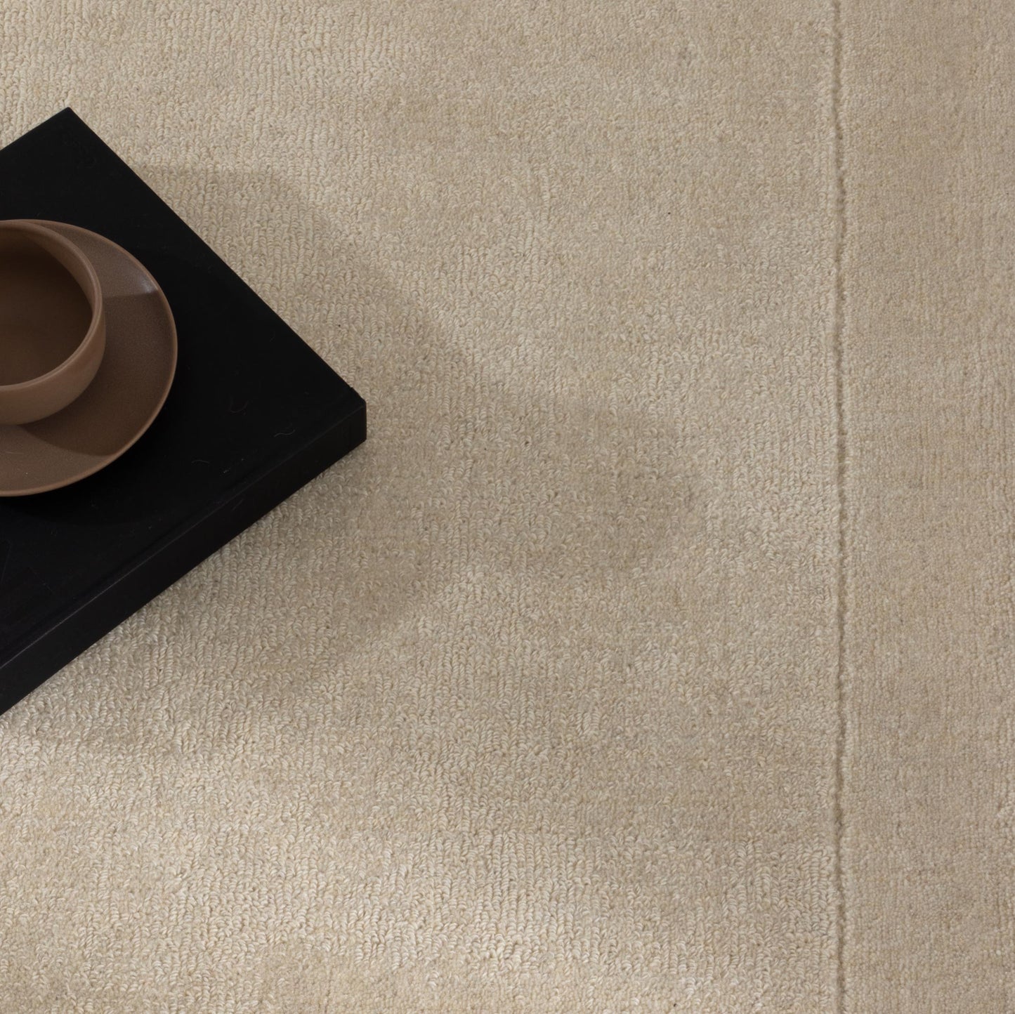 Sedona Border In Ivory Wool Rug