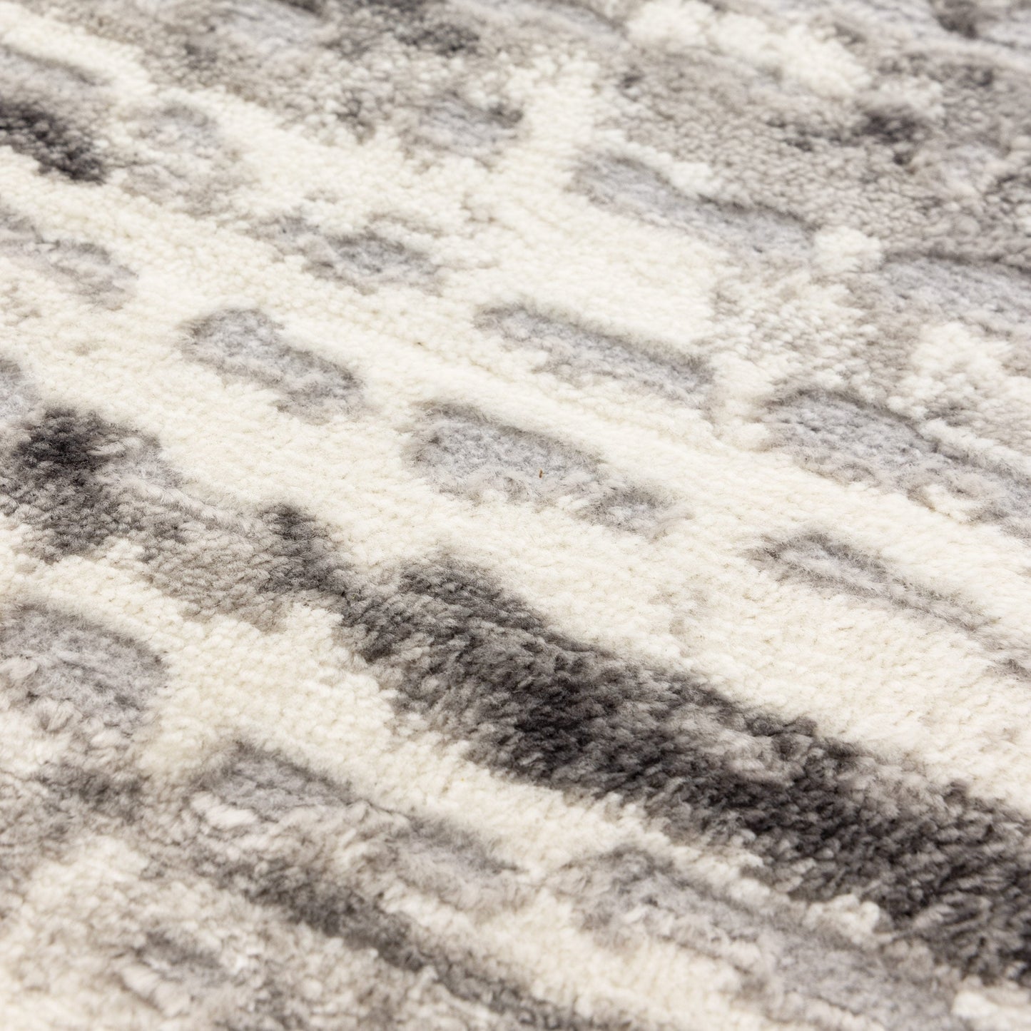 Jade Distressed Lines In Grey Rug