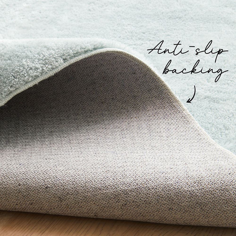 Jelly Bean Soft Machine Washable in Blue Rug