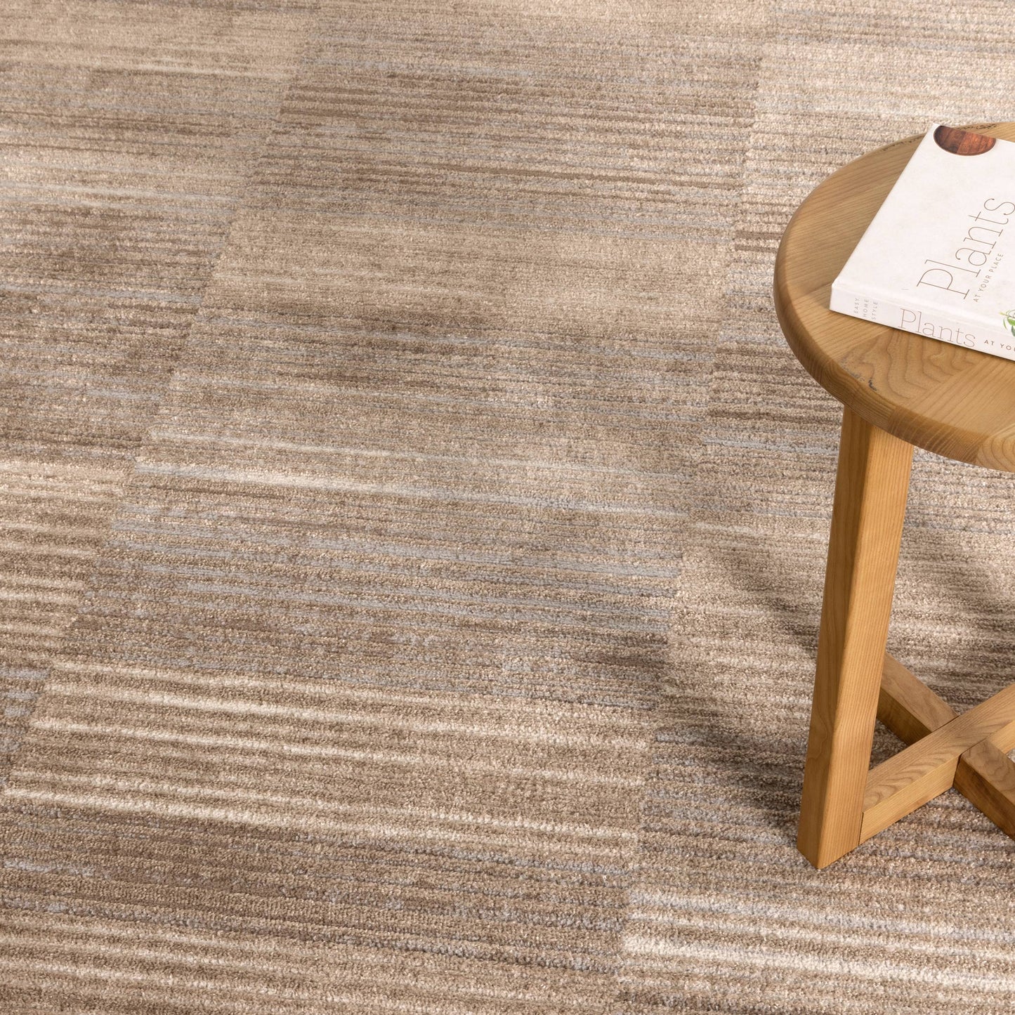 Sierra Lines in Brown & Grey Rug