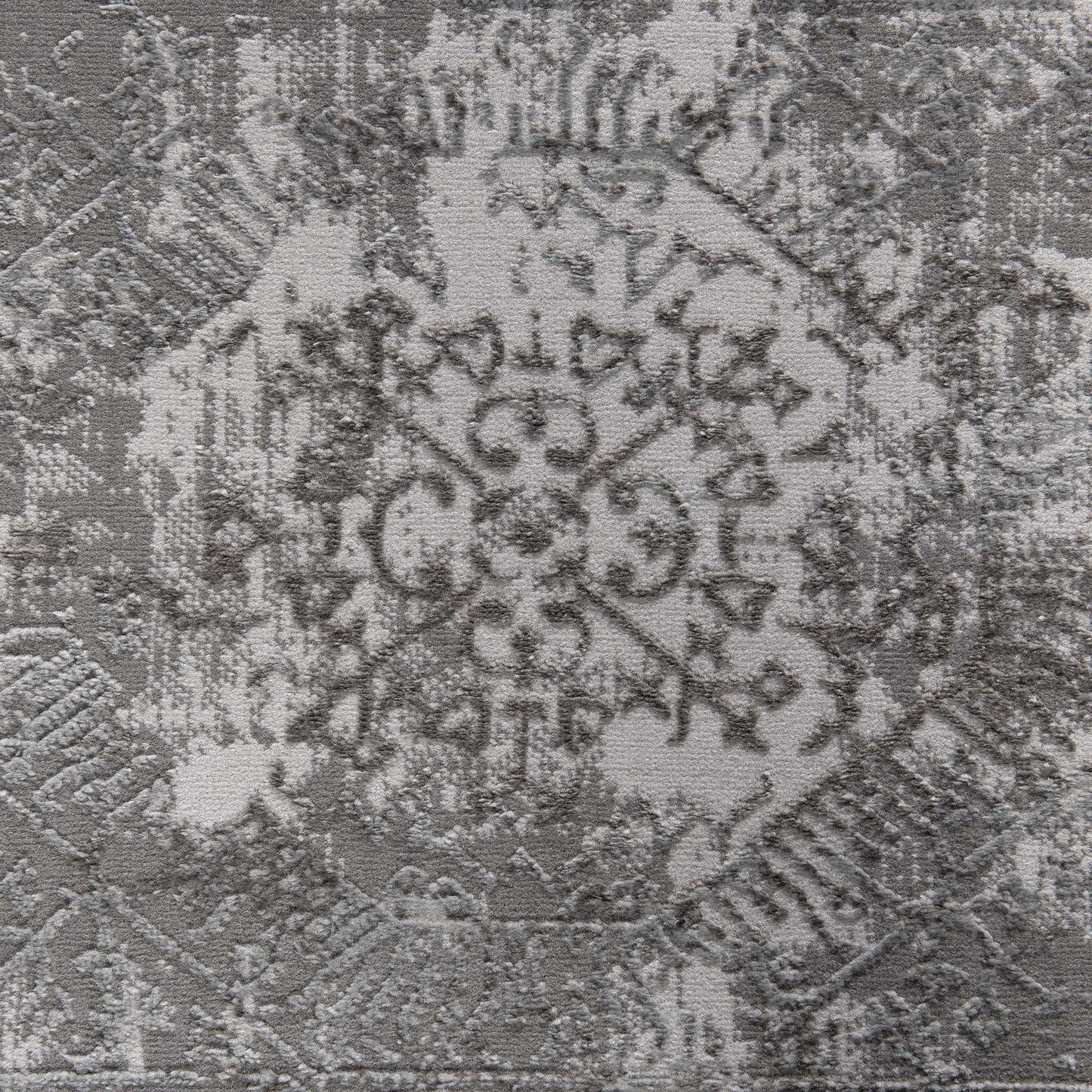 Lotus 2729 in Lt Grey Hallway Runner Rug