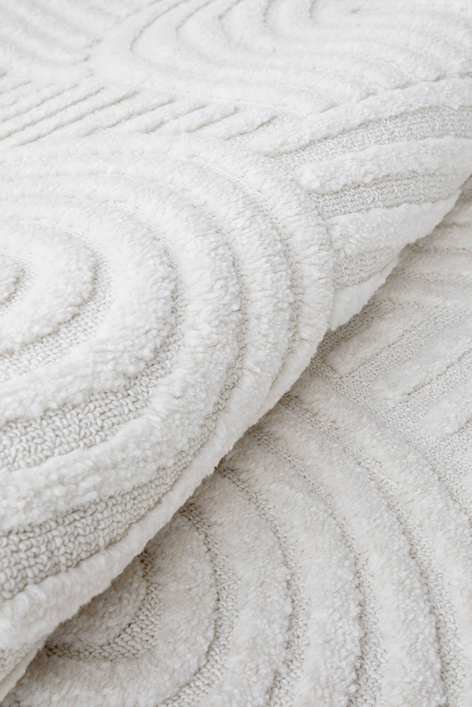 Marigold Dior White Runner Rug