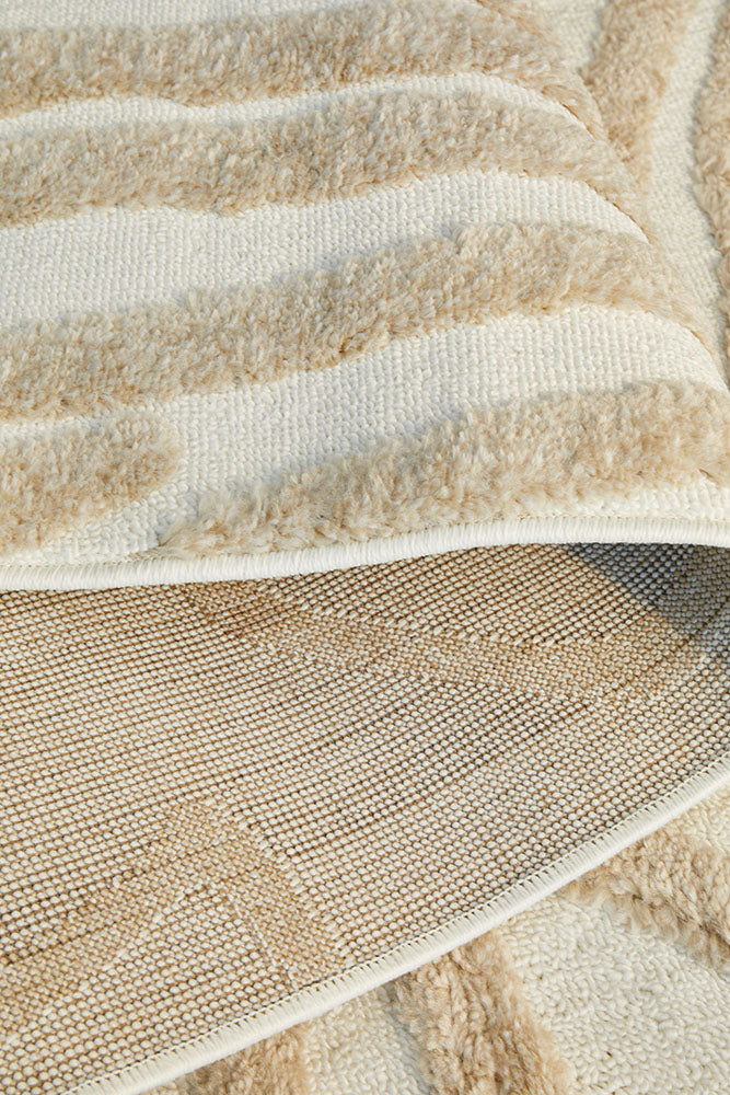 Marigold Jayla Abstract Art in Beige Rug