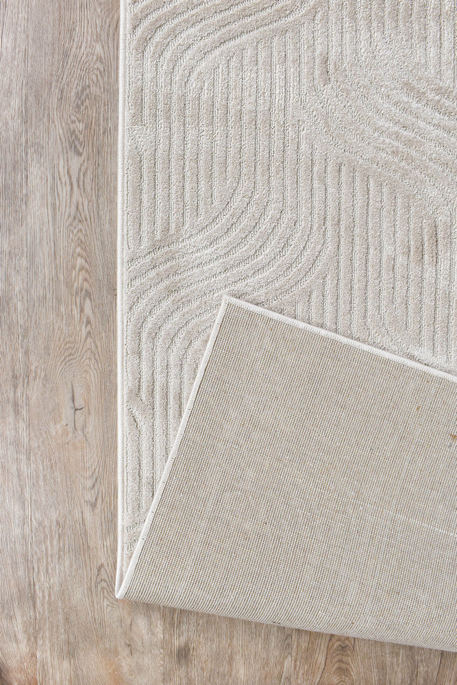 Ontario Almond in Beige : Runner Rug