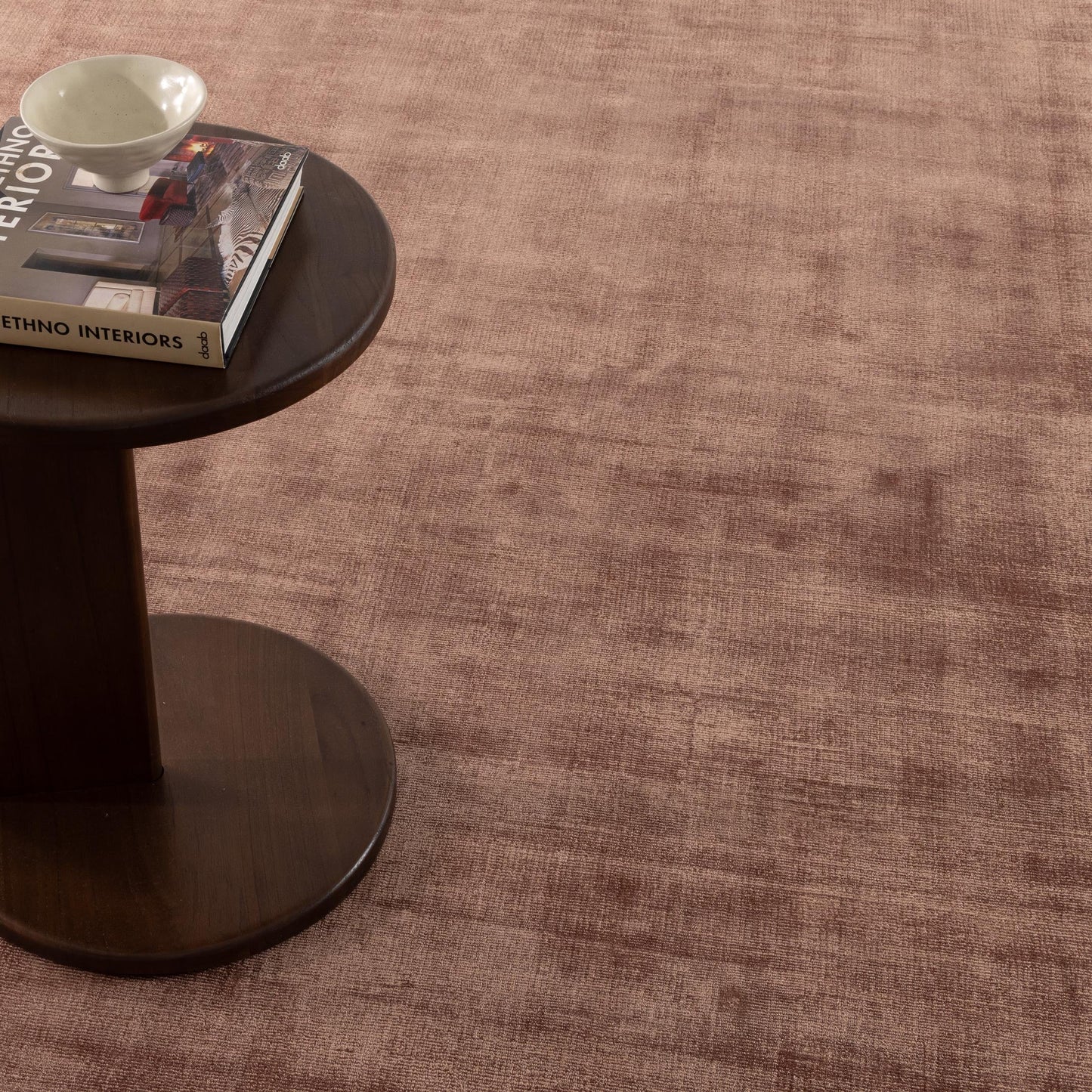 Reverie Rose In Brown Rug