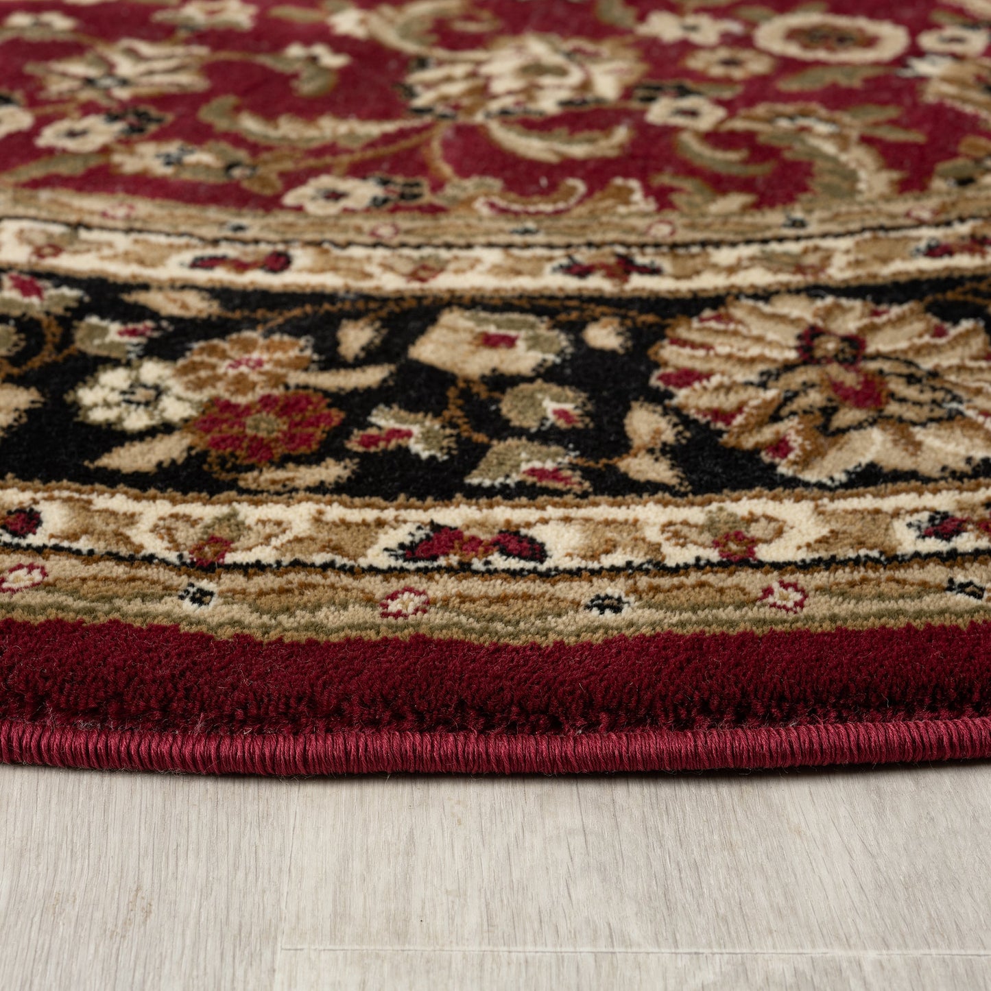 Royal Aditional Persian and Classic in Red : Round Rug