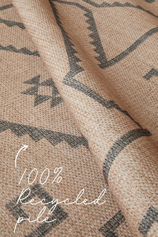 Solar Firuz Washable in Brown Rug