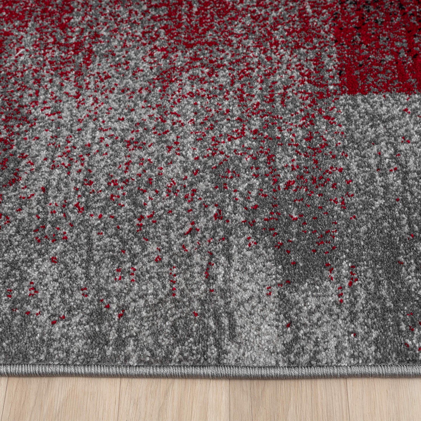 Slate in Red Colour Rug
