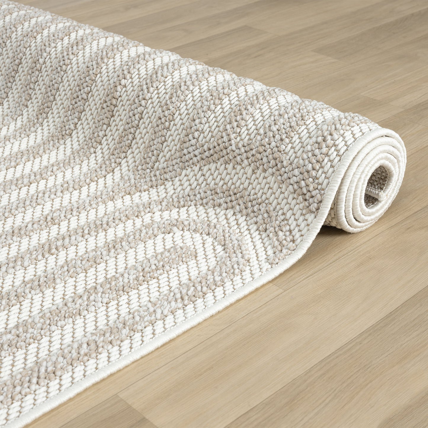 Solace Oak in Cream : Runner Rug