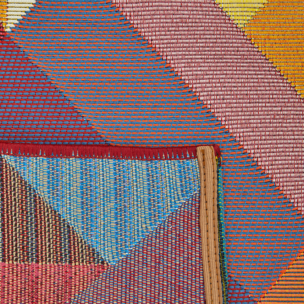 Vista Geo Multi Colour : Runner Rug
