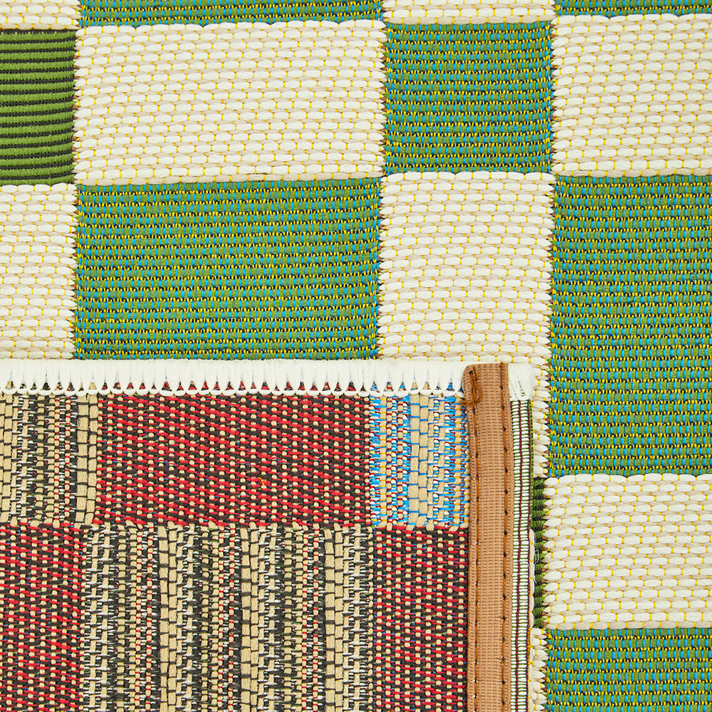 Vista Tito Green Colour : Runner Rug