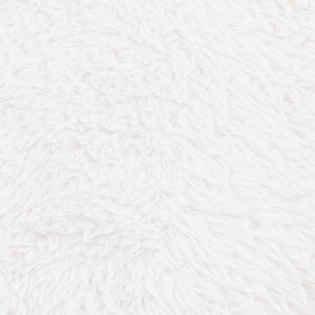 Lyla Machine Washable Shaggy White Rug