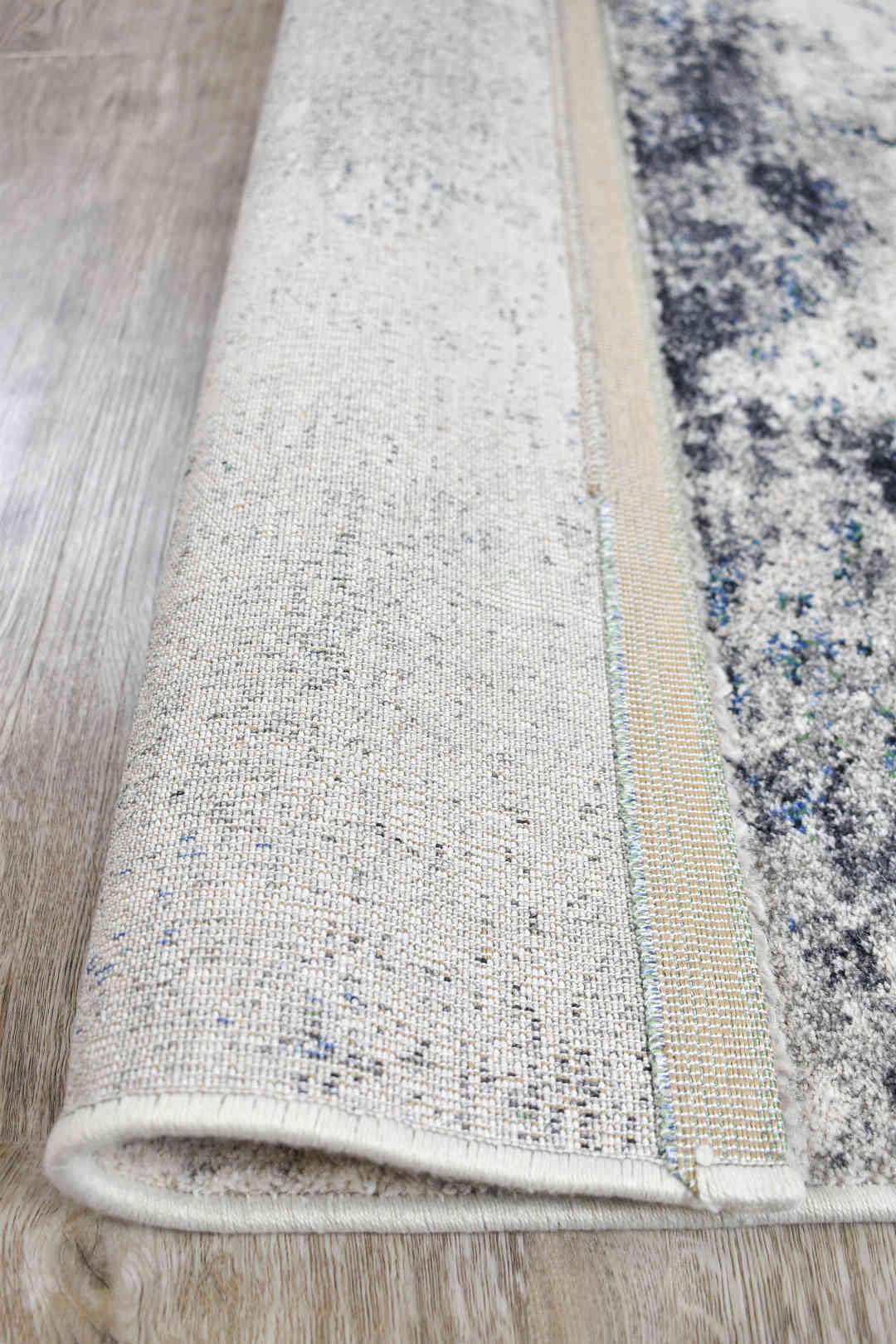 Francis Textured in Blue : Runner Rug