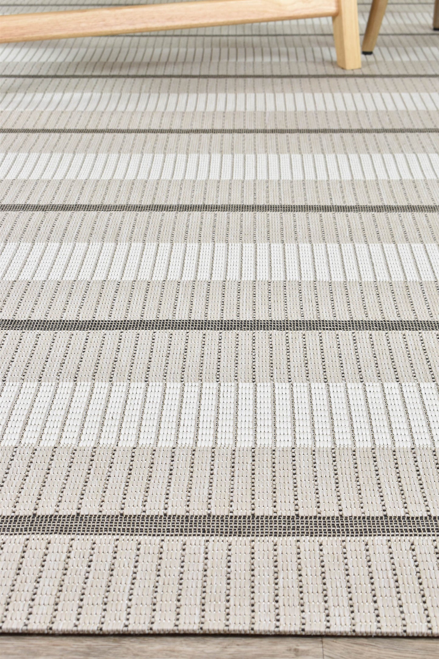 Alma Stripes in Beige & Cream Rug