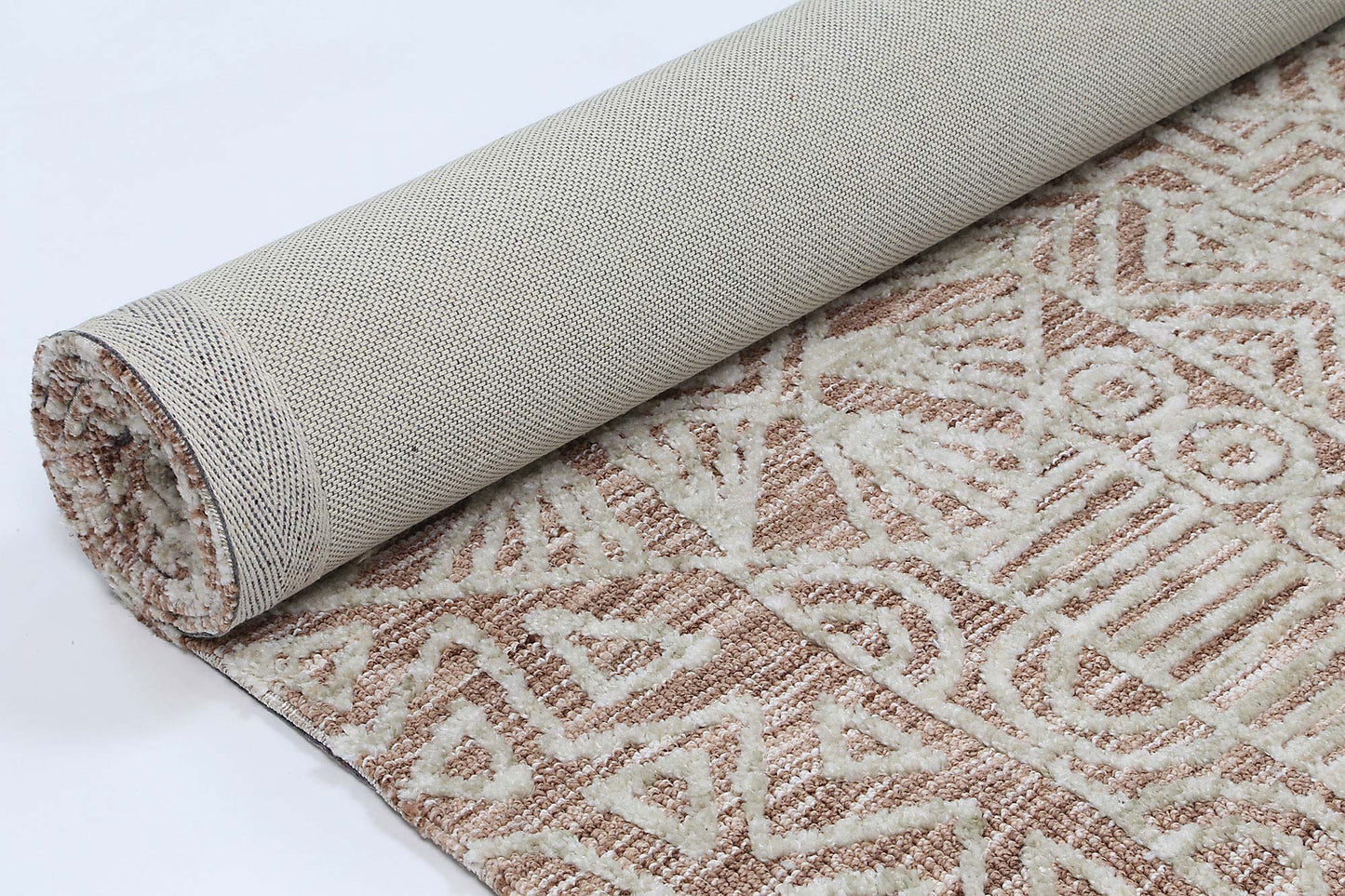 Alayah Flower in Rust Rug