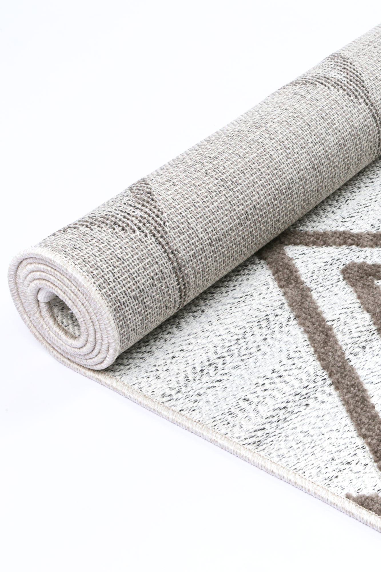 Nefeli Diamond in Cream Rug