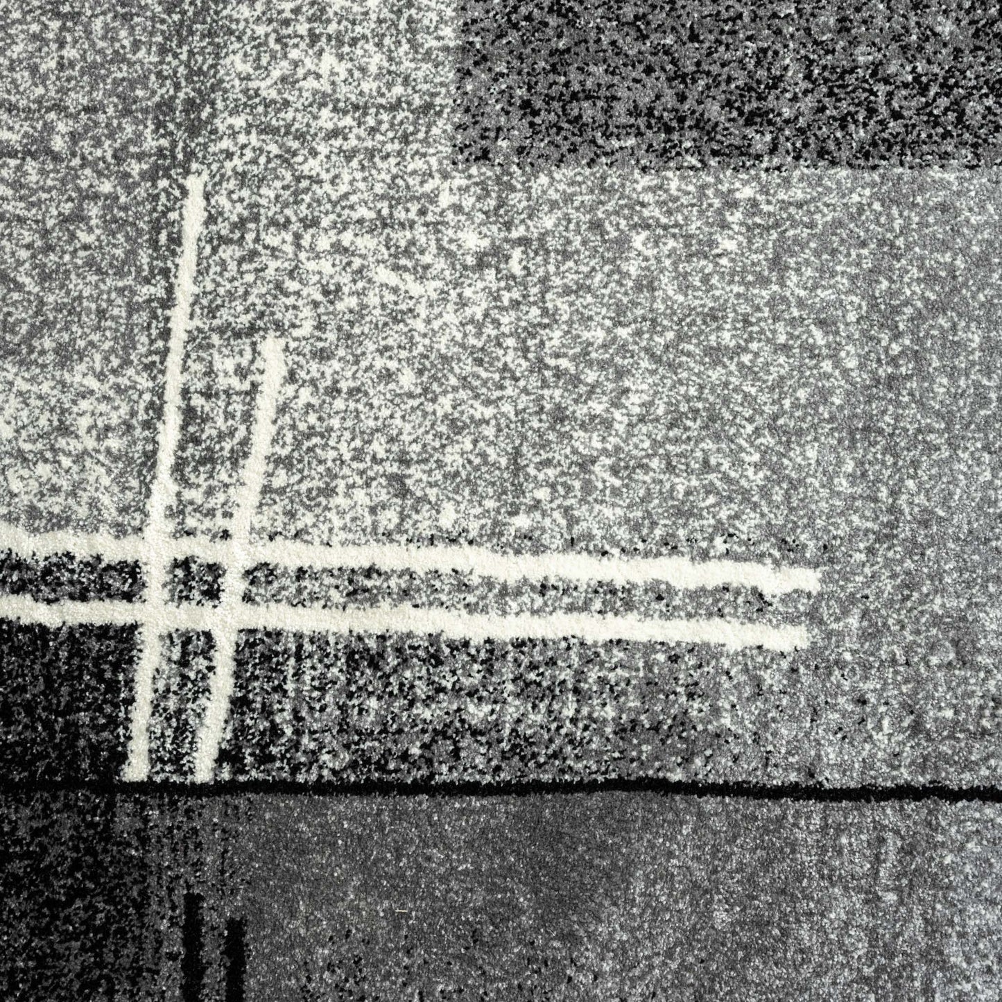 Triton Dark Grey Runner Rug