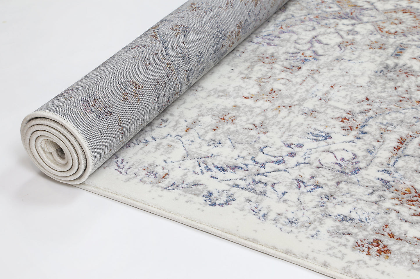 Meadow Vintage in Grey Multi Rug