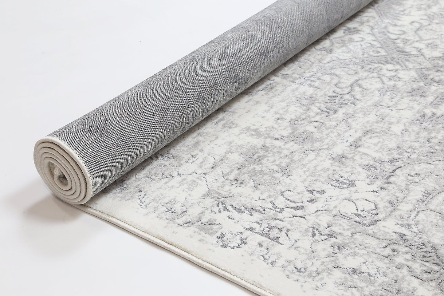 Eden Vintage Rug In Grey