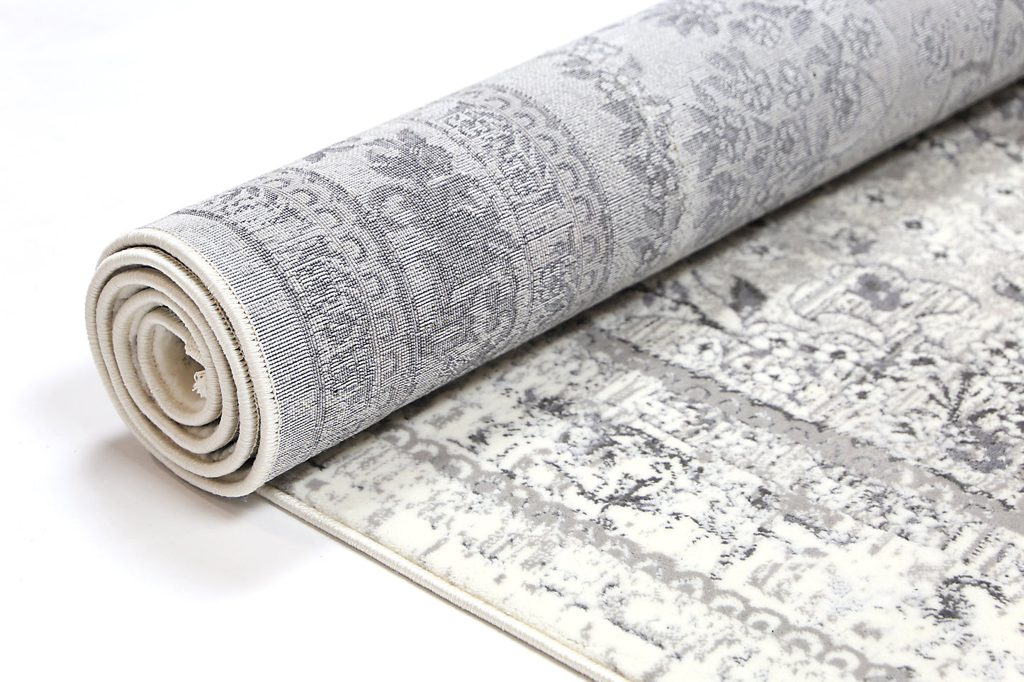 Eden Medallion In Grey Rug