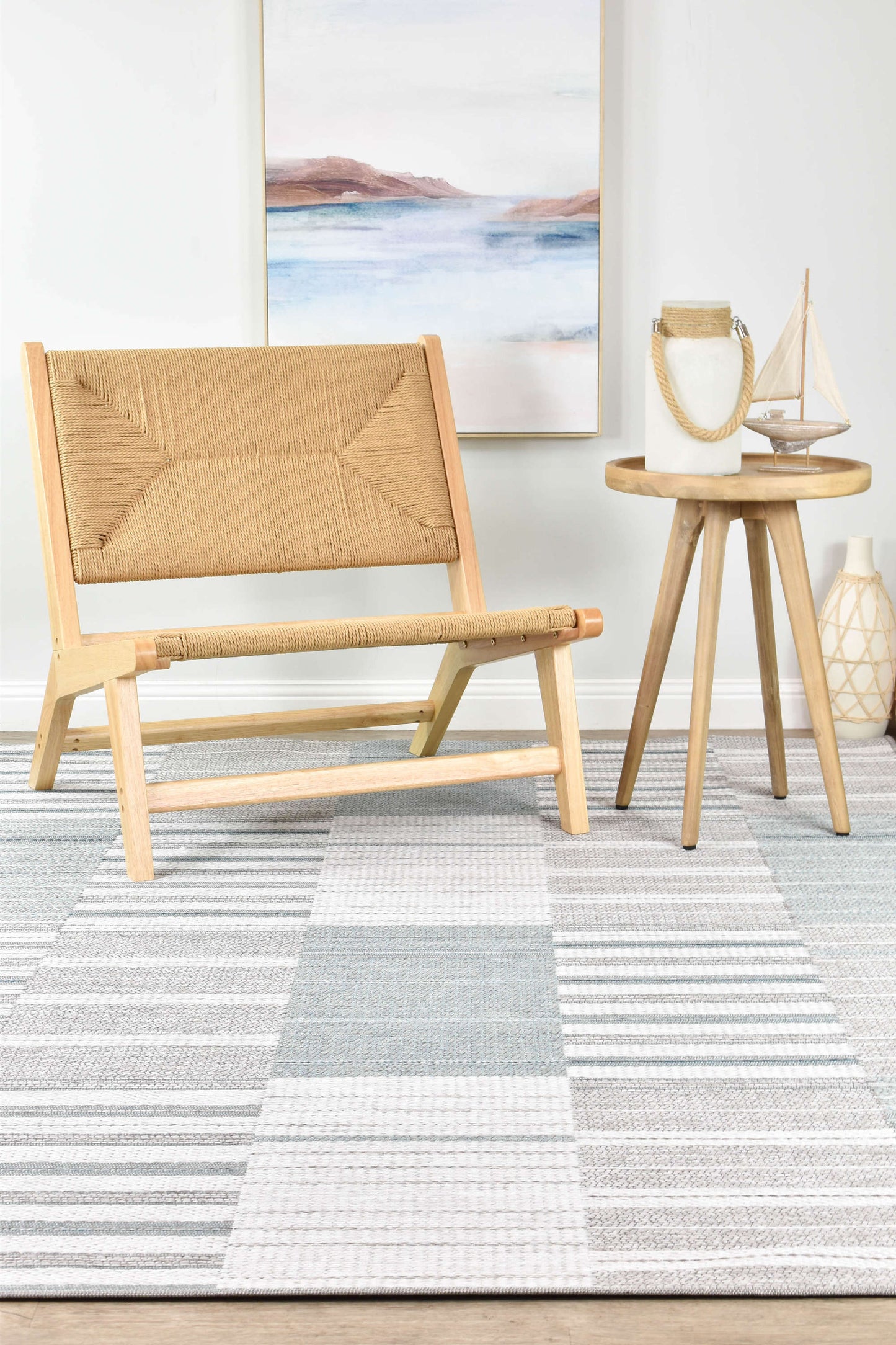 Vermont in Soft Blue Rug