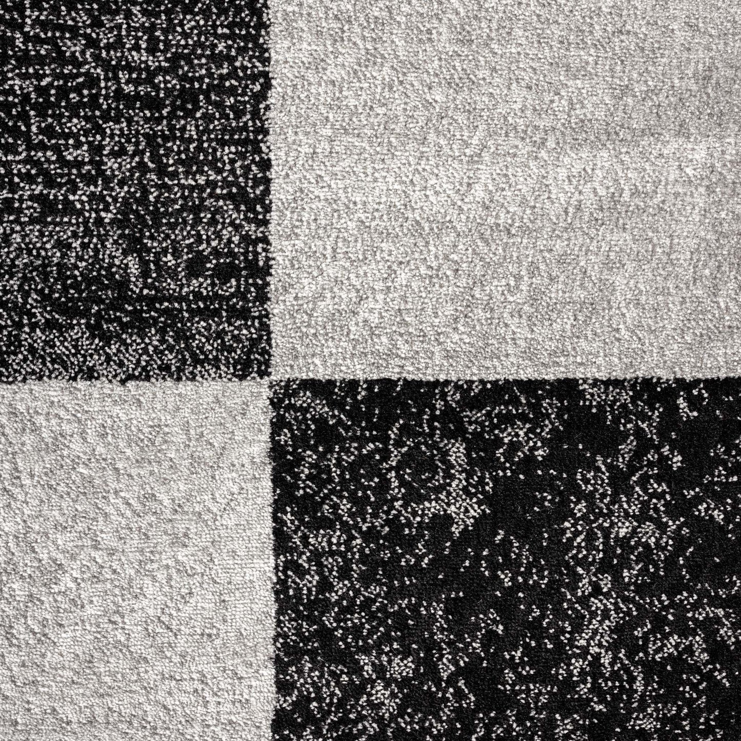 Boston 1166 in Black : Runner Rug