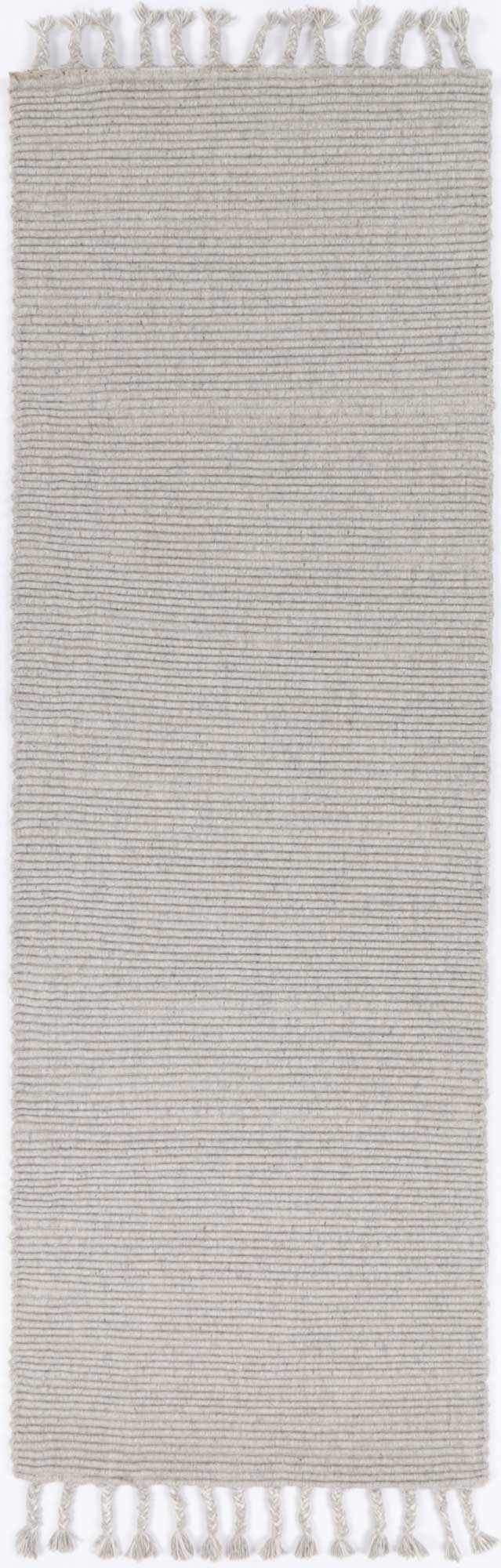 Goa Textured Wool Blend In Grey Rug