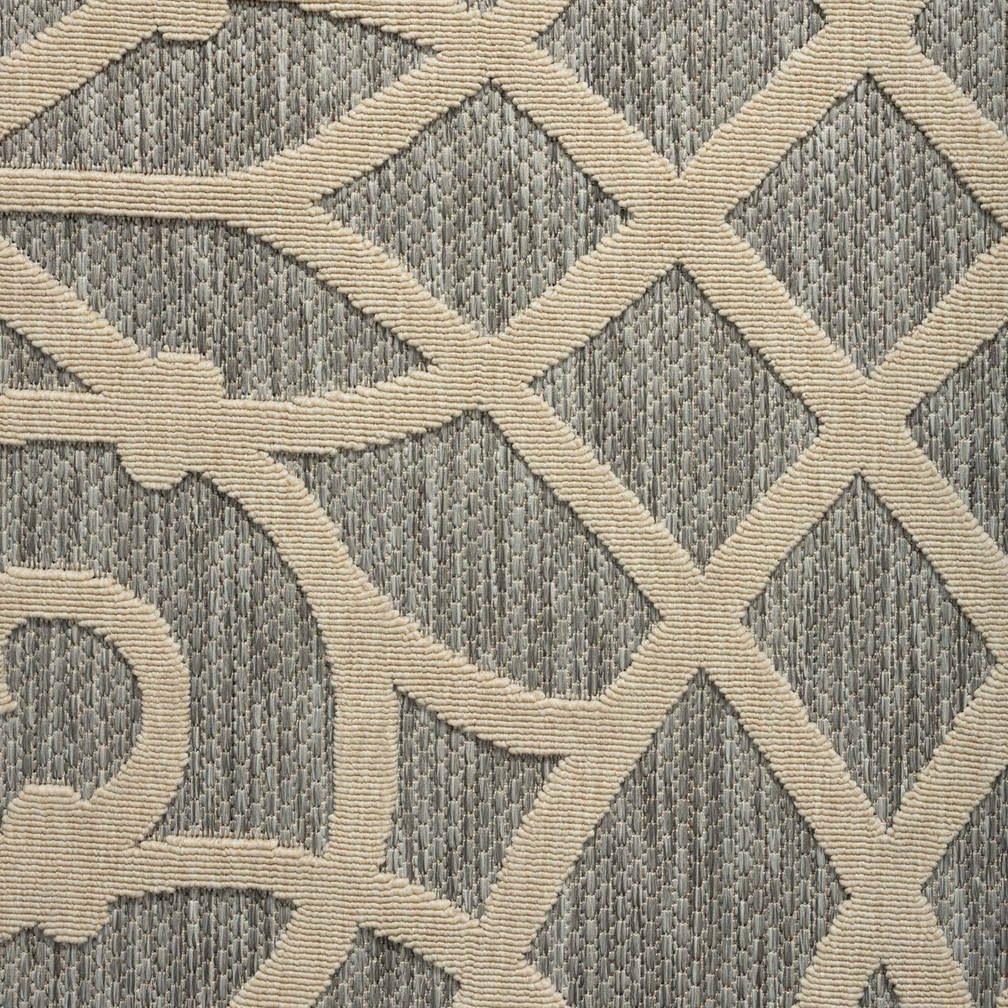 Trellis Vineyard Grey Rug