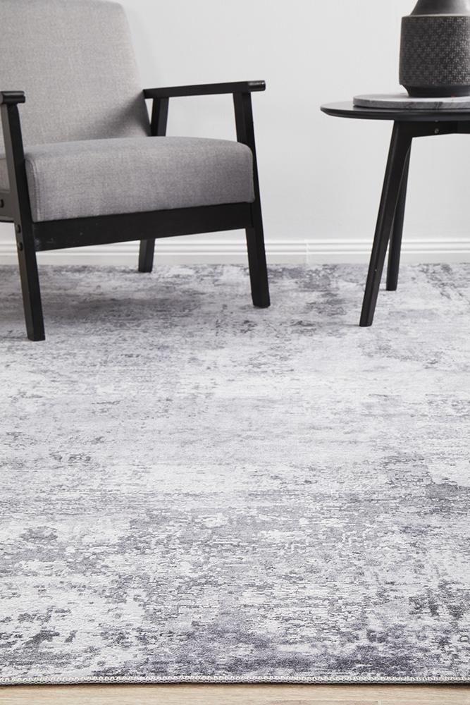 Illusions Silver Rug