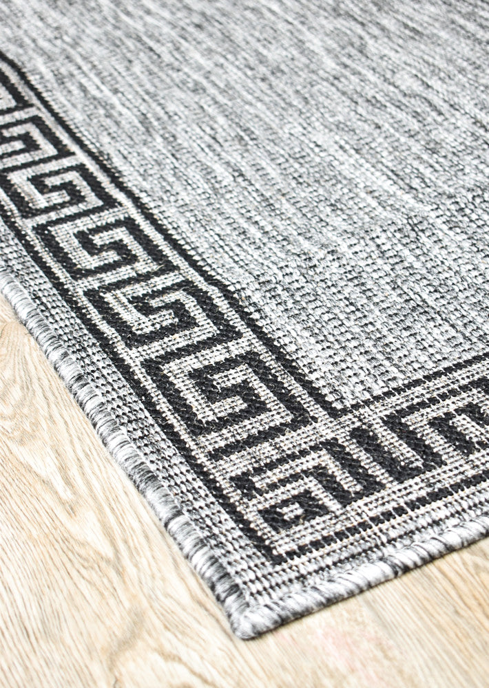 Alaska 108 in Light Grey : Runner Rug