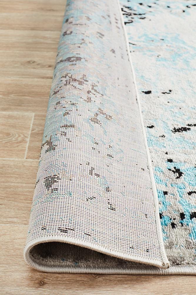 Alexa Transitional Rug Blue Grey - Cheapest Rugs Online