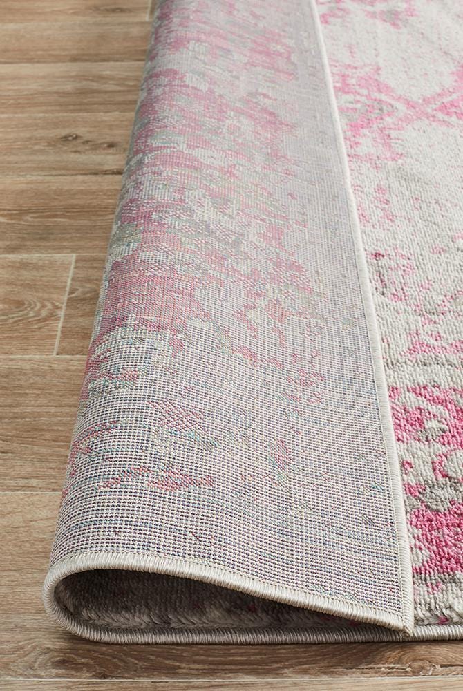 Alexa Transitional Rug Grey Fuchsia - Cheapest Rugs Online