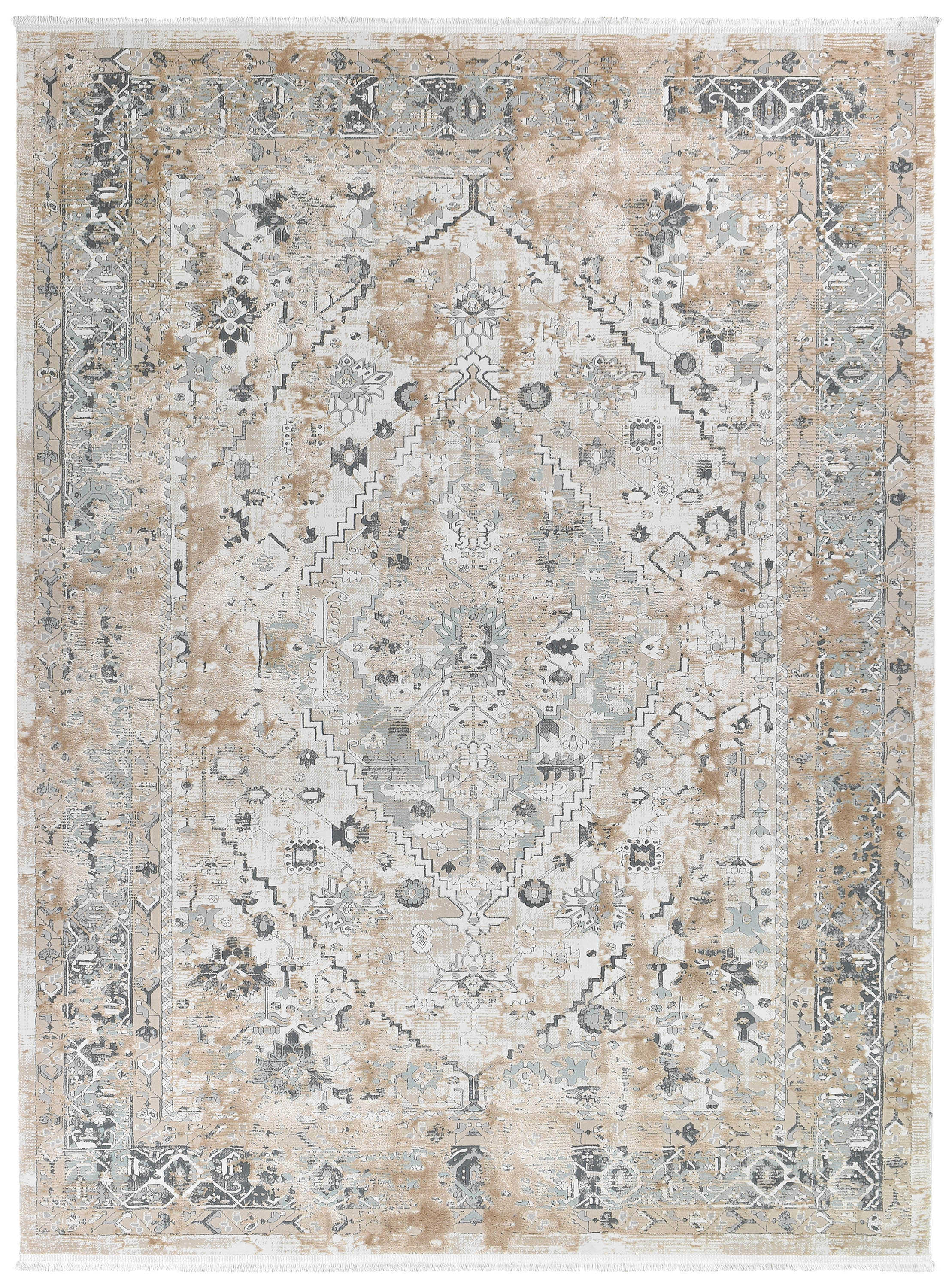 Oasis 27340A In Travertine Rug Cheapest Rugs Online