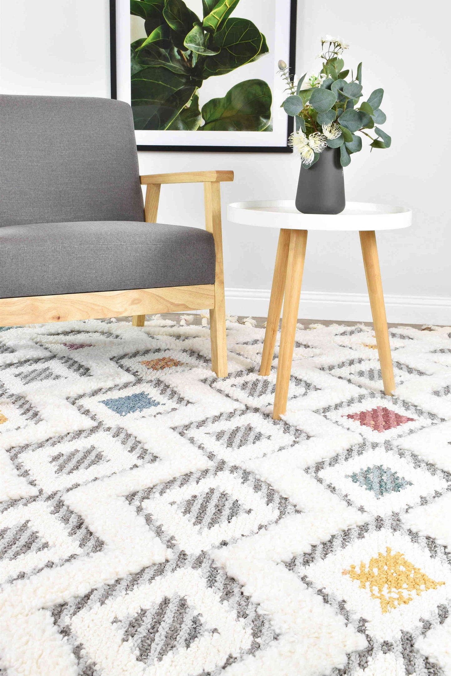 Paris in Diamond Rug