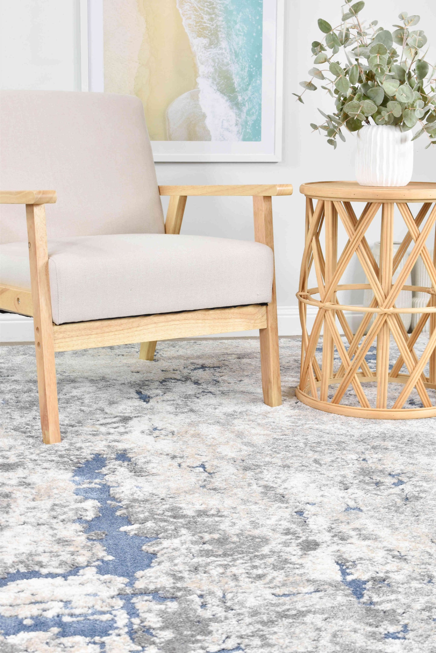 Roman in Northern Sky Rug