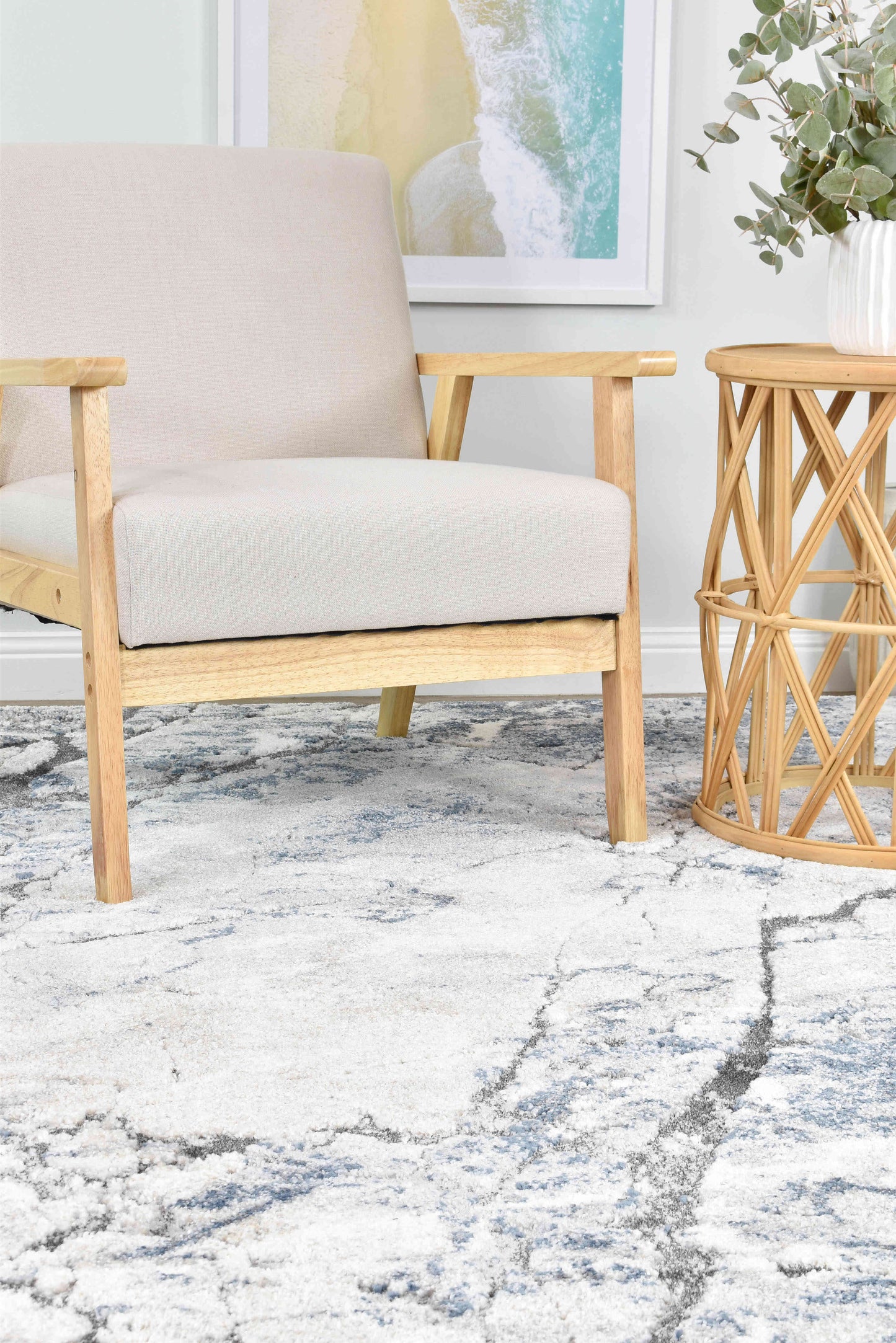 Roman in Oceanic Rug