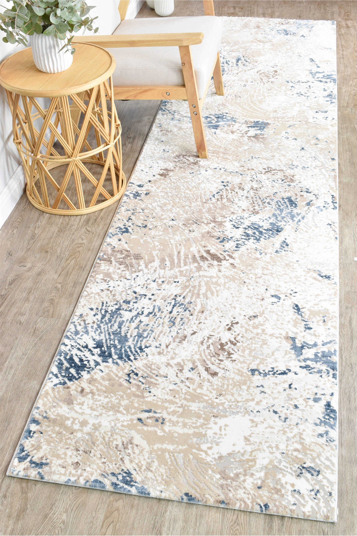 Velvet 10166A In Stone Patch Rug